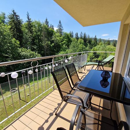 Na Bukowej, Apartament Widokowy Z Duzym Tarasem 维斯拉 外观 照片