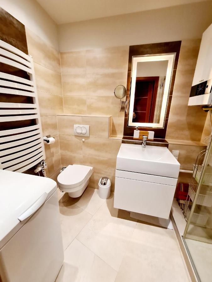Na Bukowej, Apartament Widokowy Z Duzym Tarasem 维斯拉 外观 照片